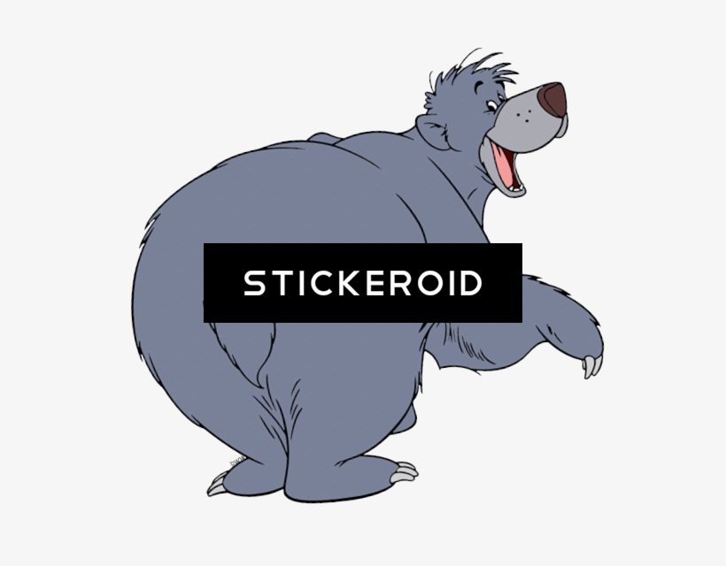Baloo Book Cartoons Disney Jungle The - Cartoon, transparent png