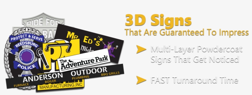 3d Metal Signs - Laser Cutting, transparent png