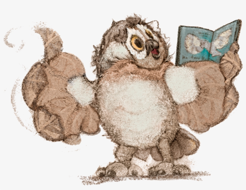 Owl - Book, transparent png