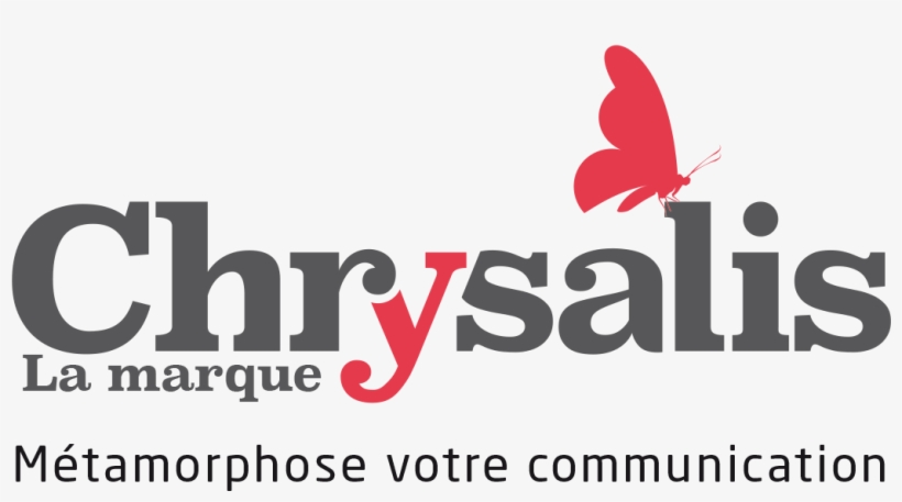 Logo Fond Blanc Chrysalis - Graphic Design, transparent png