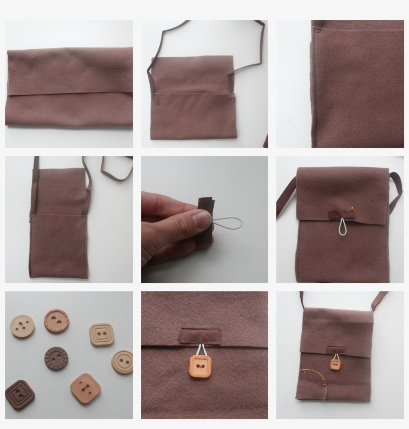 First, Cut A Rectangle Of Felt That Is 16 Inches Long - Make Flynn Rider Satchel, transparent png