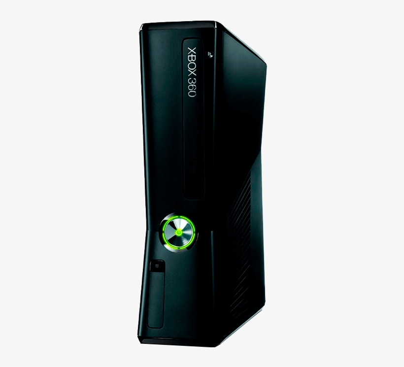 Xbox 360 Slim - Microsoft Xbox 360 S - 4 Gb - Matte Black, transparent png