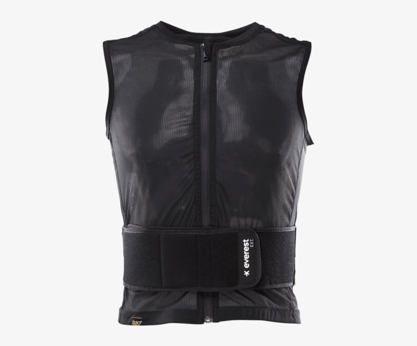 Everest U Ext D3o Vest Black Utrustning,snowboarding - Vest, transparent png