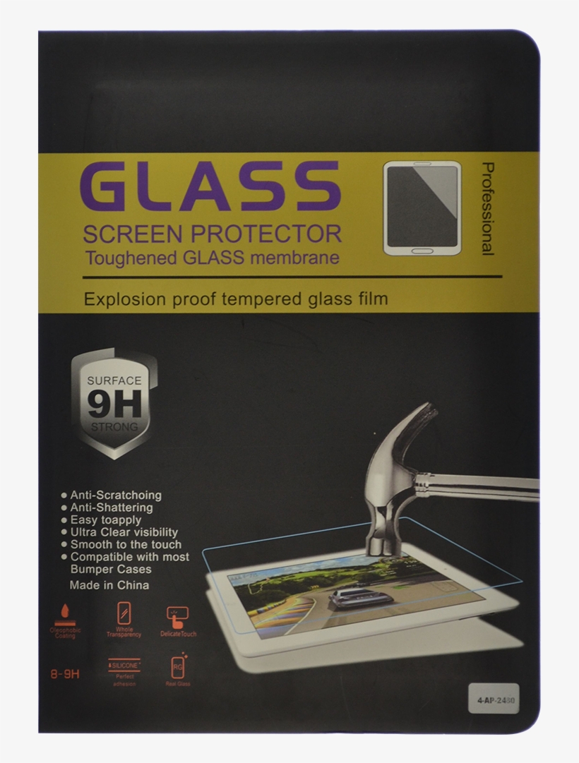 Ipad Pro - Szkło Hartowane 9h Ipad Pro 12,9", transparent png