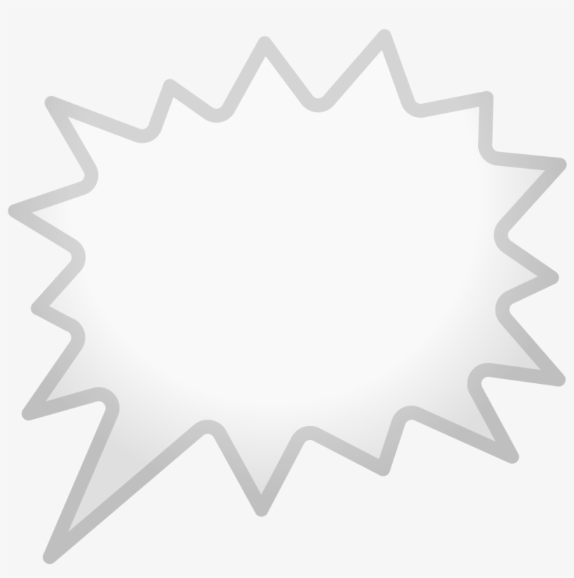 Download Svg Download Png - Balao Raiva, transparent png