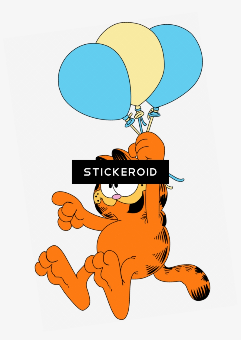 Garfield Balloons - Balloon, transparent png