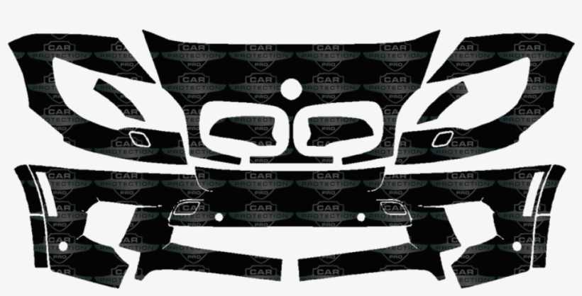 2010-2013 Bmw X5 M Sport 3m Scotchgard Clear Bra Paint - Paint Protection Film, transparent png