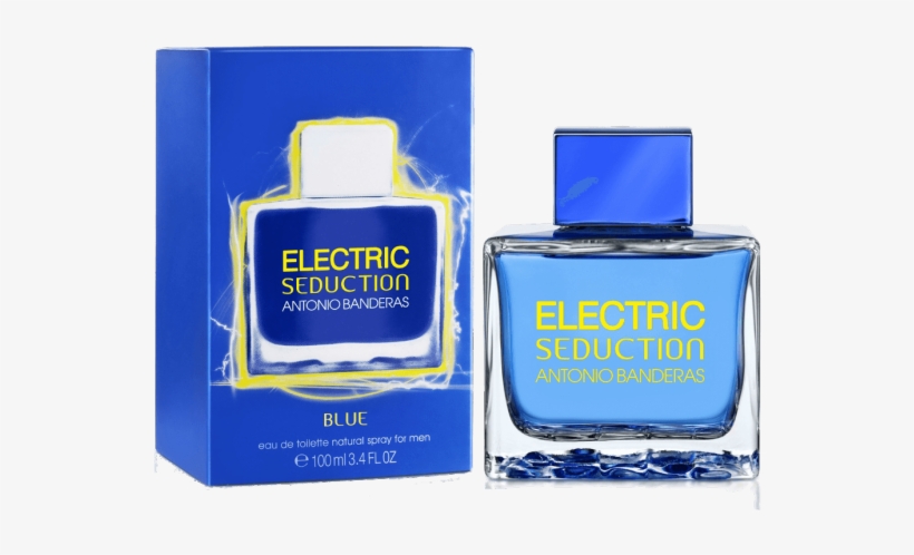 Electric Seduction Blue Edt, transparent png