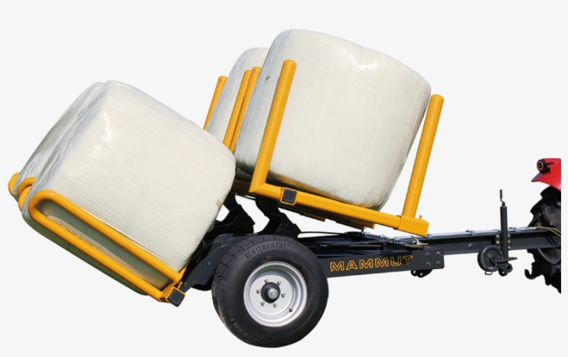 Wrapped Bale Trailer - 900x536 PNG Download - PNGkit