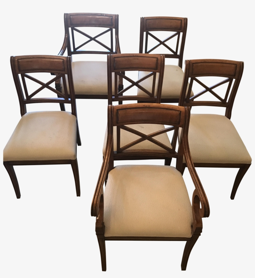 Baker Regency Dining Room Chairs - Chair, transparent png