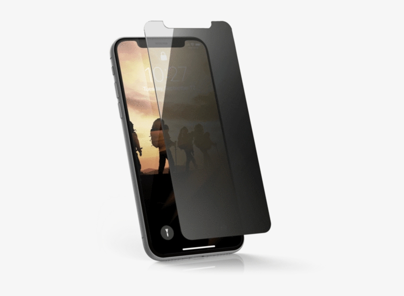 Urban Armor Gear Iphone Xs / Iphone X Privacy Tint - Iphone Xs Screen Protector, transparent png
