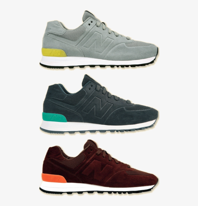 I'm A Fan Of These New Balance Shoes - New Balance 574 Sonic Weld - Grey, transparent png