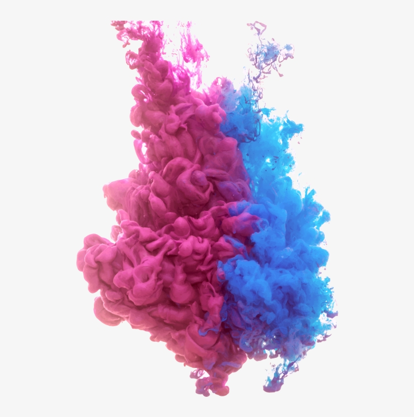 Humo Rojo Png Clip Art Free Library - Red Blue Smoke Png, transparent png