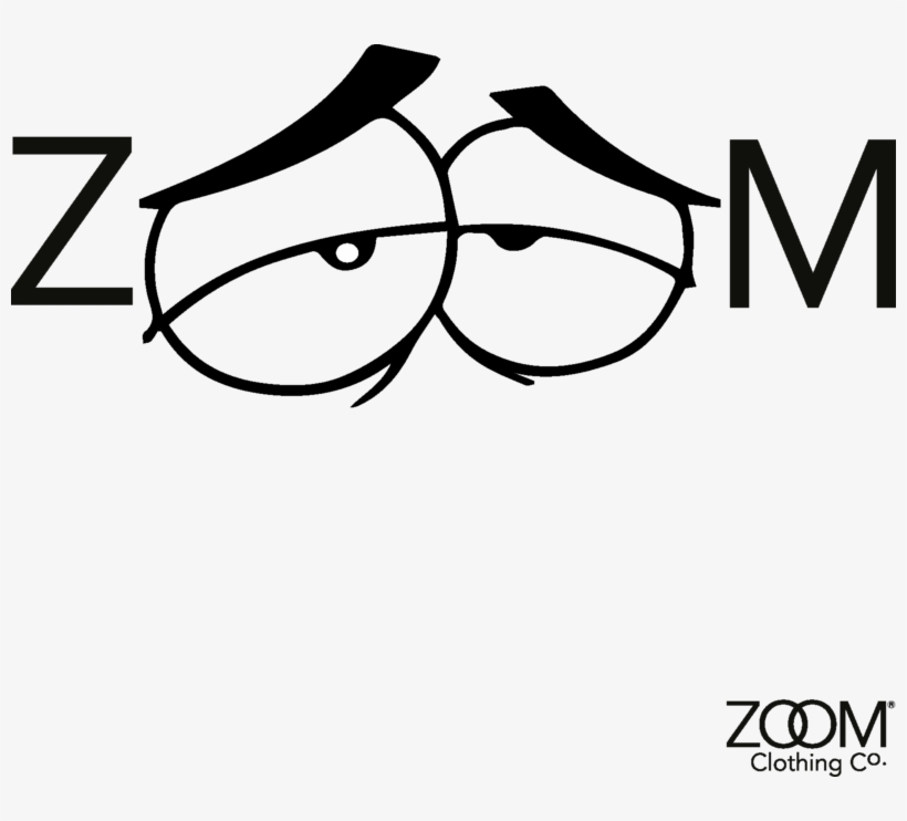 Zoom Sleepy Eye T - Cartoon Sad Eyes Large Tote Bag, Adult Unisex, Natural,, transparent png