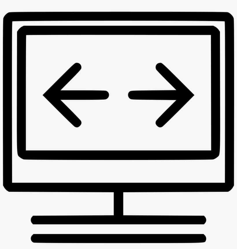 Png File - Turn Right And Left Icon, transparent png