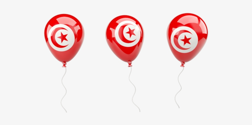 Illustration Of Flag Of Tunisia - Philippine Flag Balloon, transparent png