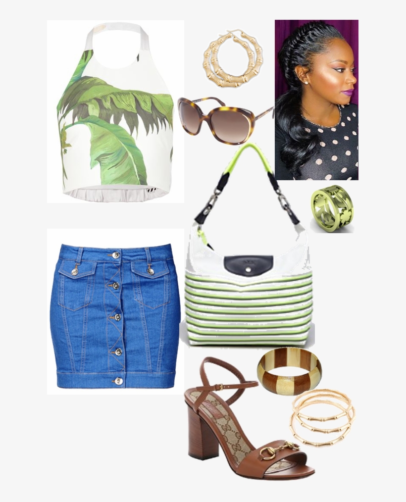 Moschino Denim Skirt Longchamp Hobo Marinière Bbb-2c - Sandal, transparent png