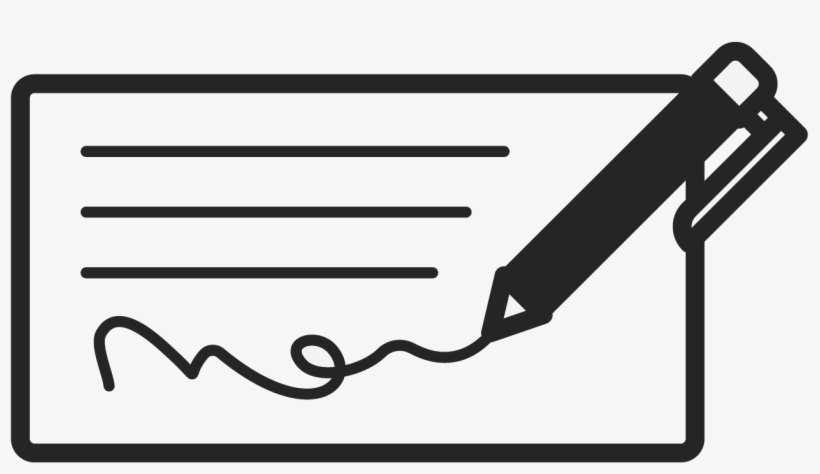 If You Would Like A Free Estimate On A Garage Door - Cheque Symbol, transparent png