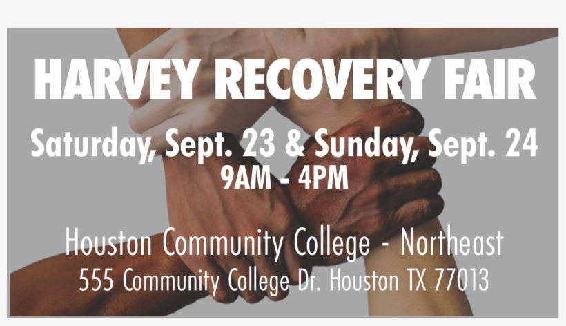 Harvey Recovery Fair - Poster, transparent png