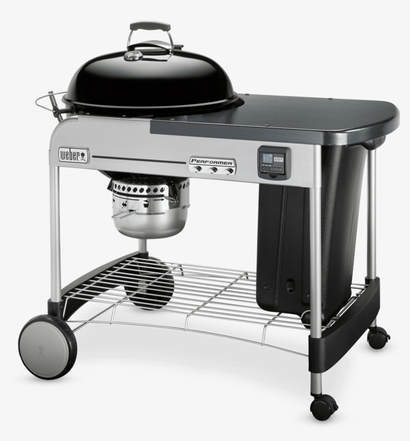 Performer Premium Charcoal Grill 22" - Weber 57cm Performer Premium, transparent png