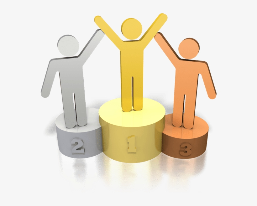 Podio Del Primo Qualiware Contest - Olympic Podium Png, transparent png