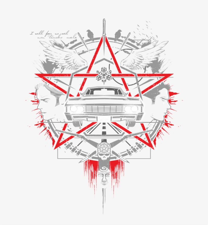 Supernatural Sam Dean Winchester 67 Impala Baby Hunters, transparent png