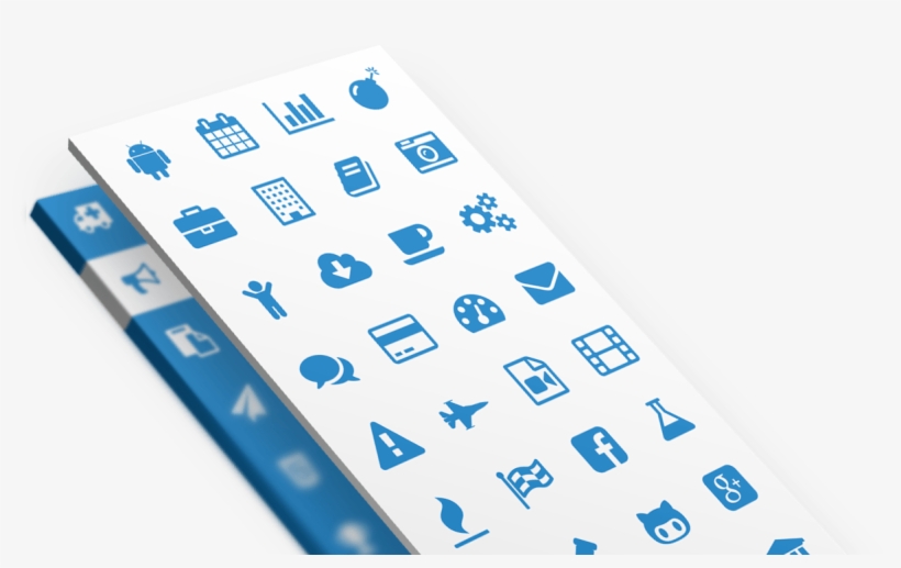 Fonticons - Portable Communications Device, transparent png