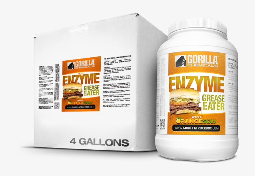 Gorilla Chemicals Enzyme Grease Eater - Carpet, transparent png