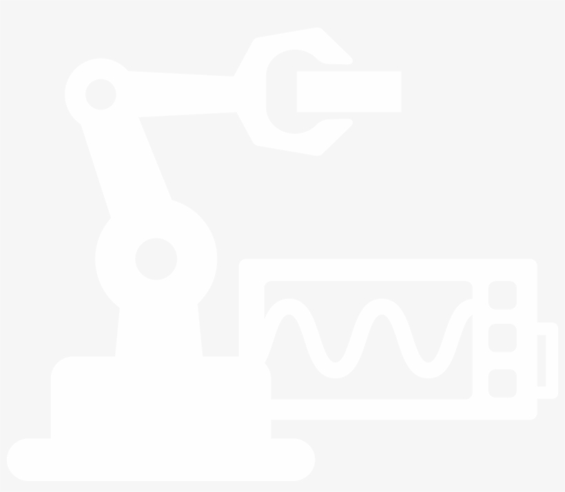 An Icon For Instruments And Industry Are Sectors That - Industry White Icon, transparent png