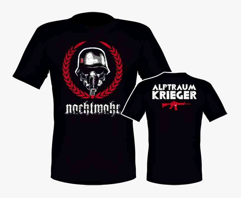T-shirt Nachtmahr "alptraumkrieger" - Rawlings, transparent png
