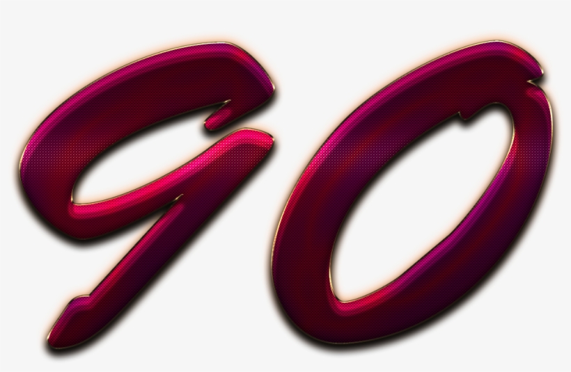 90 Number Logo Png - T-shirt, transparent png