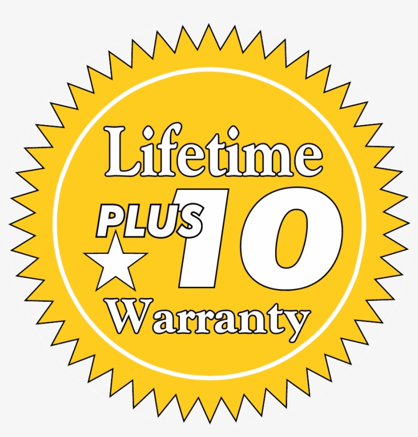 Lifetime Plus 10 Warranty Icon - Mattel Logo, transparent png