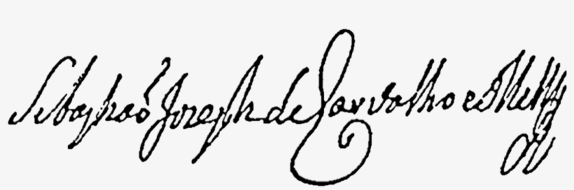 Assinatura Marquês De Pombal - Marques De Pombal Assinatura, transparent png