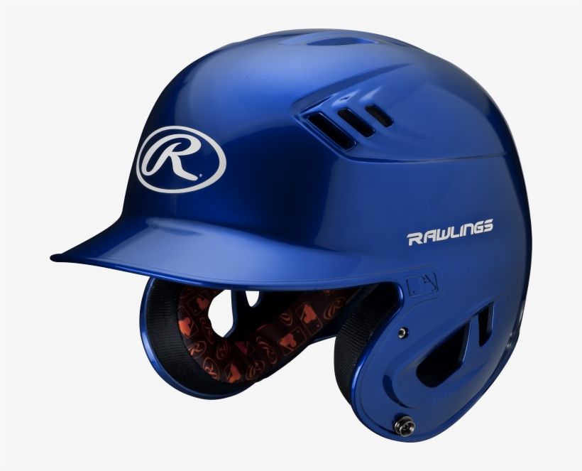 Rawlings Metallic Batting Helmet R16 - Rawlings Senior R16 Series Metallic Helmet, Purple, transparent png