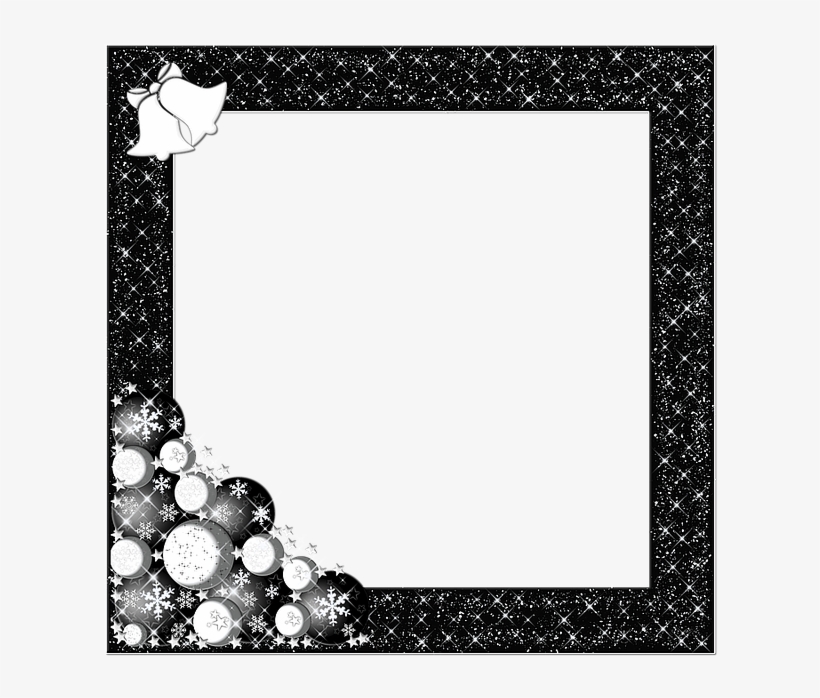 Photo Frame, Photo, Christmas Baubles, Black, Christmas - Photograph, transparent png