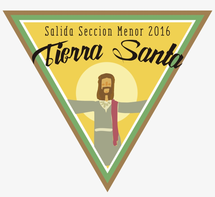 Salida De Seccion Menor Tierra Santa - Sign, transparent png