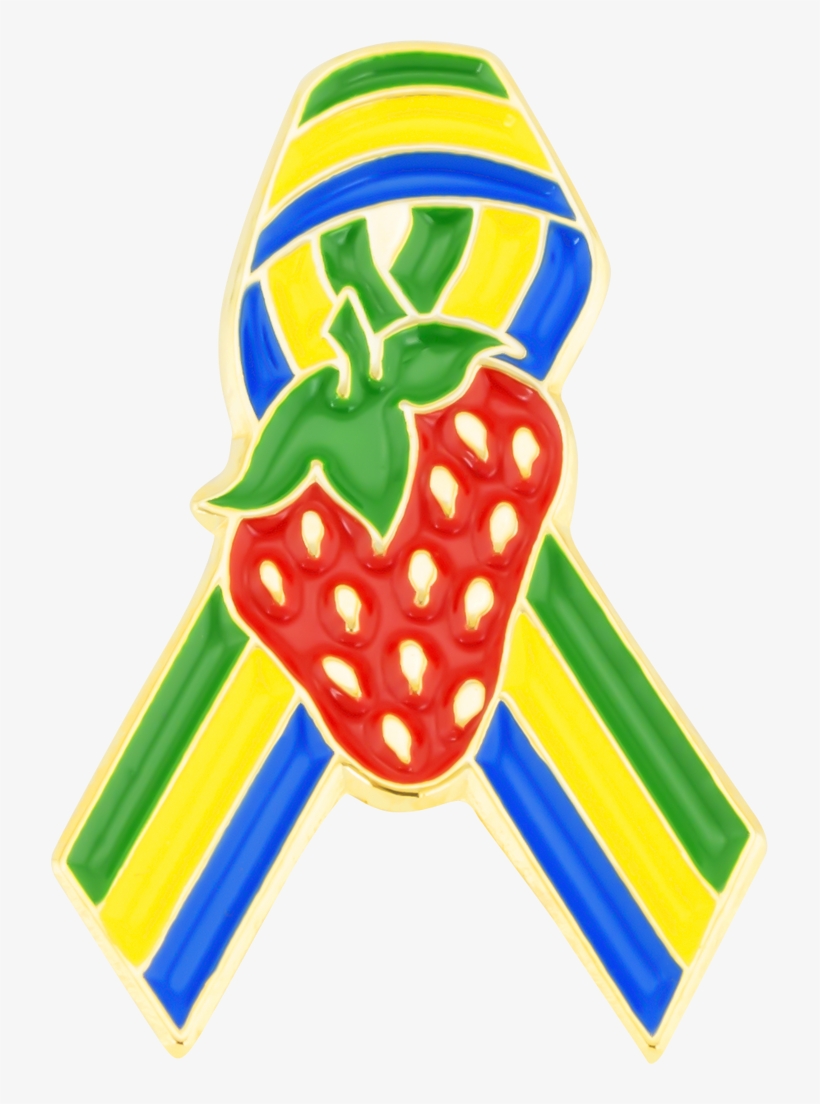 We Make The Process Of Ordering Custom Awareness Ribbon - Strawberry, transparent png