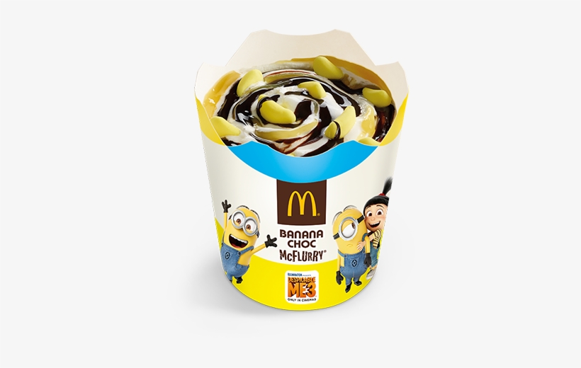 Image/mcdonald's - Mcdonalds Minion Mcflurry, transparent png