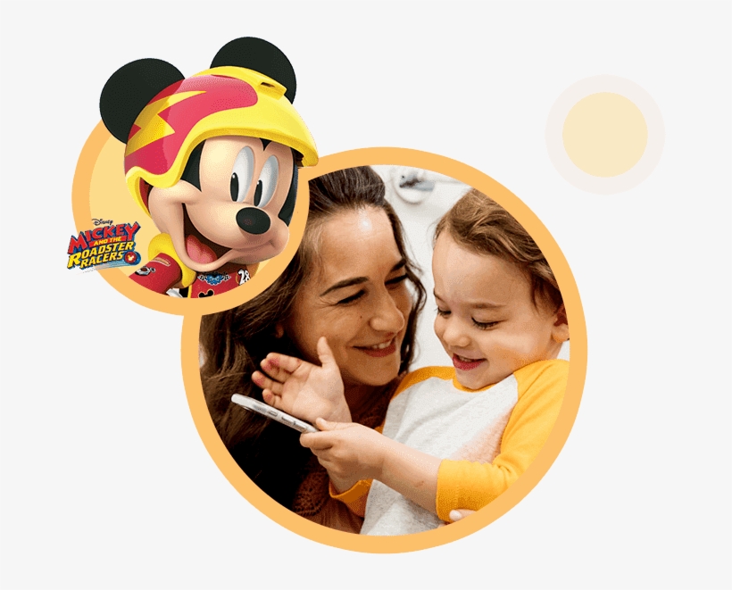Get A Call From Their Favorite Disney Characters - Mickey And The Roadster Racers Birthday Shirt Custom, transparent png