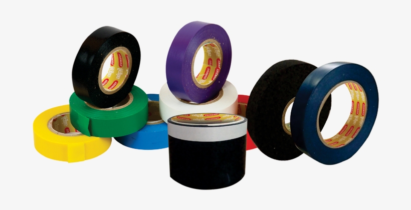 Pvc Insulating Tapes In Various Colours - Electrical Tapes, transparent png