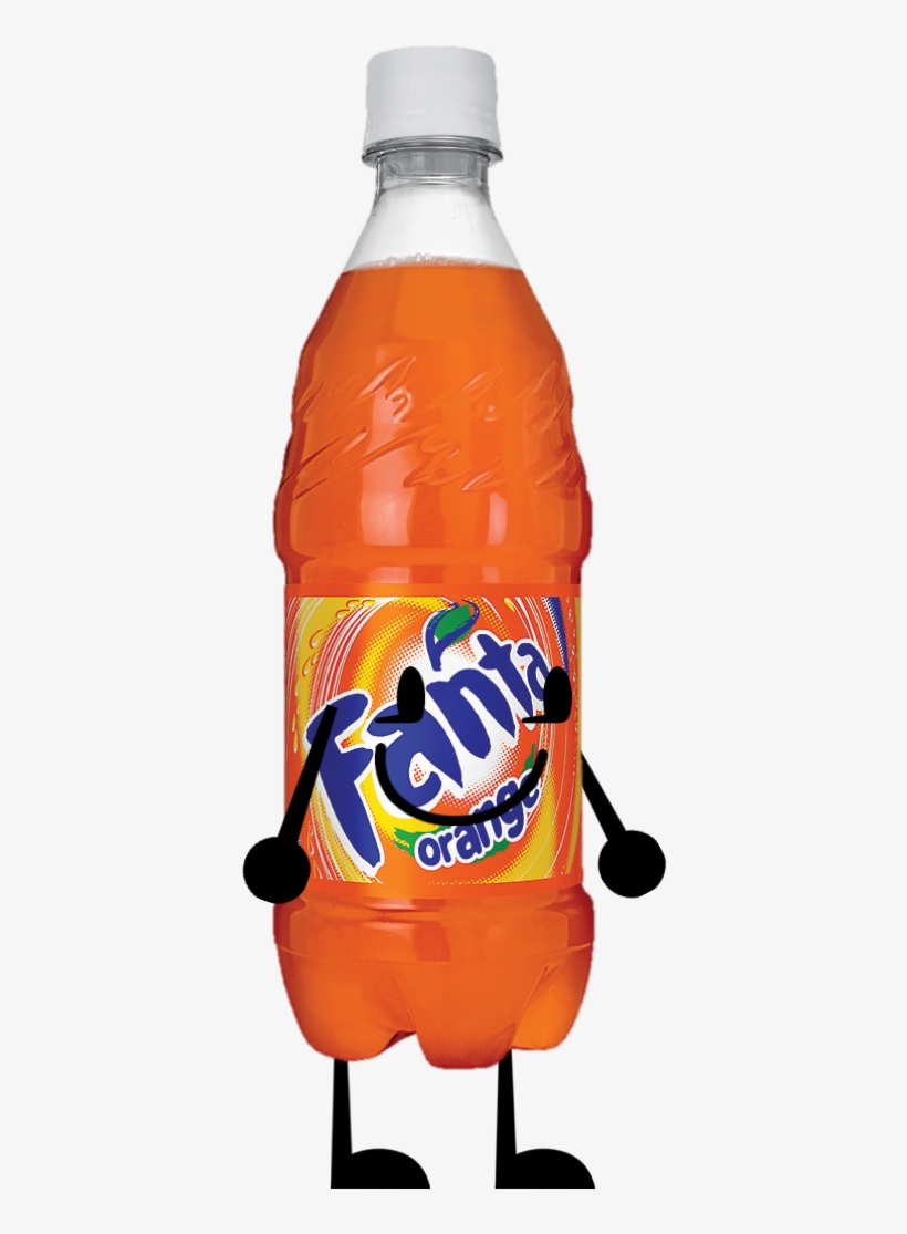 Fanta Bottle Is Very Happy - Battle For Dream Island 2 Fans, transparent png