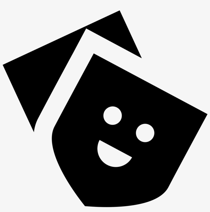 Theatre Mask Icon, transparent png