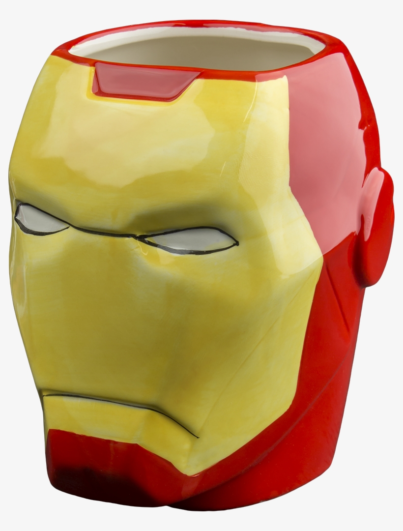 Iron - Iron Man Molded Mug, transparent png