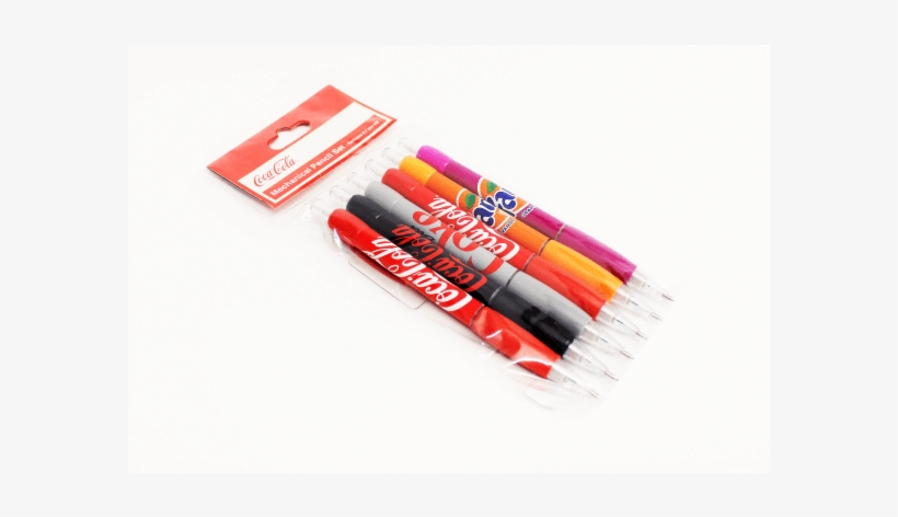 Coca-cola Multi Brands Mechanical Pencil Set - Writing Implement, transparent png