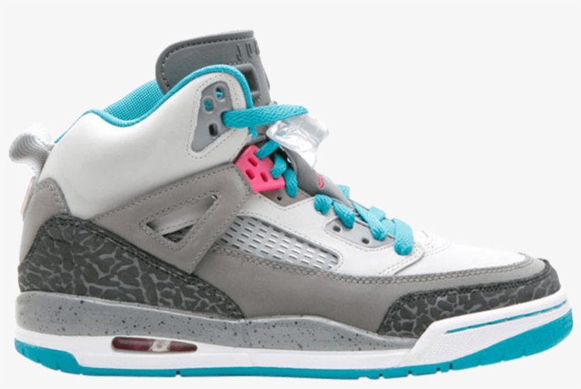 Jordan Spiz'ike Gs 'miami Vice' - Shoe, transparent png