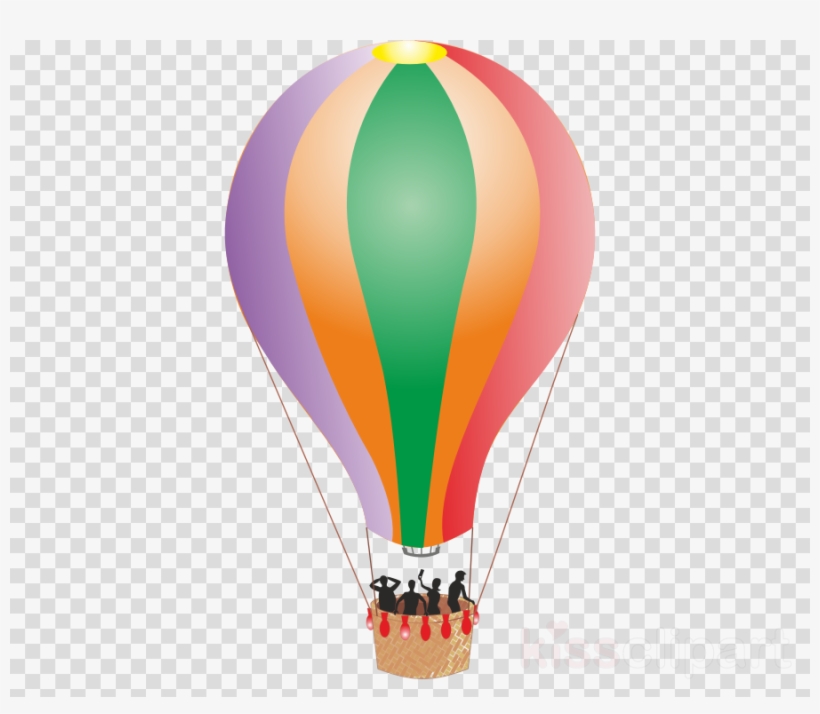 Hot Air Balloon With People Png Clipart Hot Air Balloon - Indian Political Party Symbol Png, transparent png