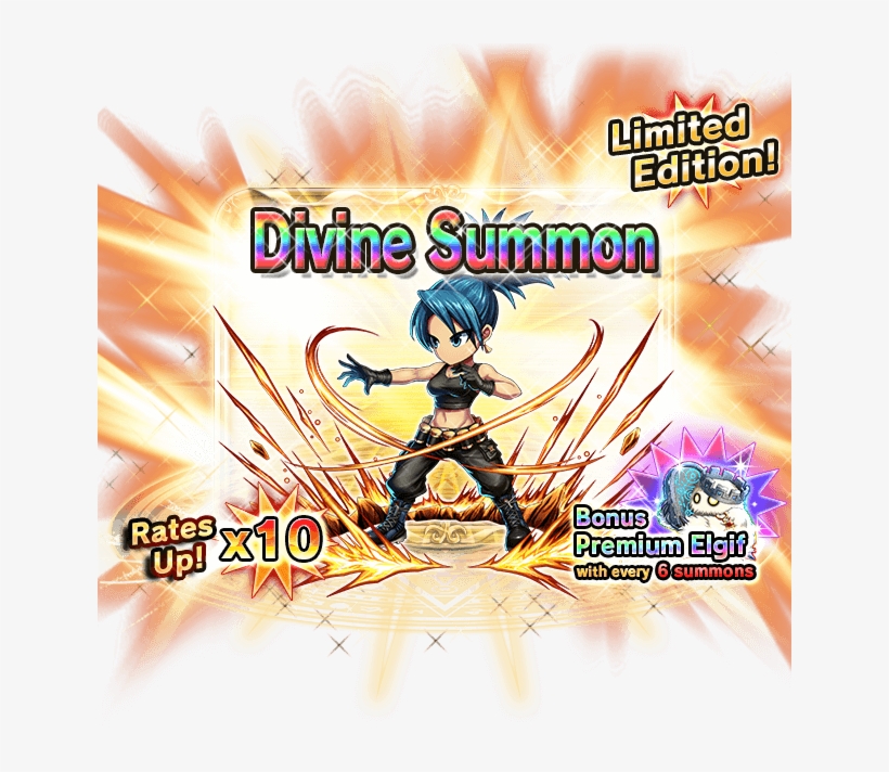 Leona Gacha Image - Brave Frontier, transparent png