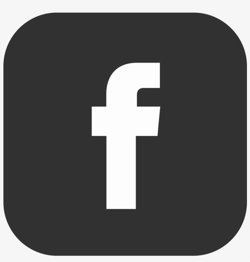 Facebook Blk Social Media Icons - فیسبوک مسنجر, transparent png