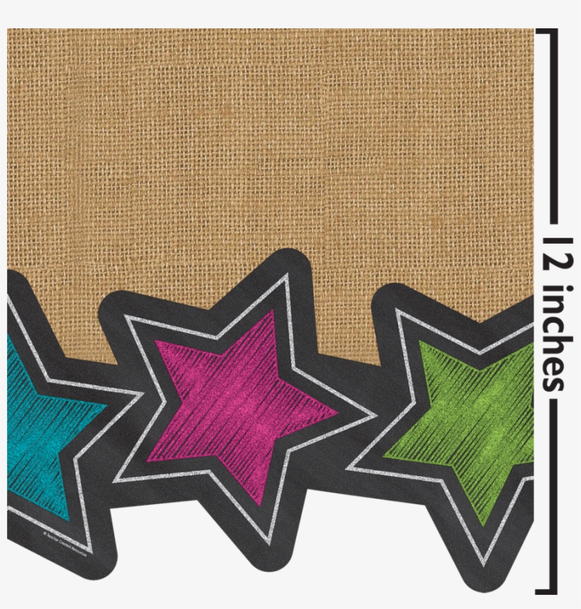 Tcr8983 Chalkboard Burlap Big Big Border Image - Linon Home Décor Products, Inc., transparent png
