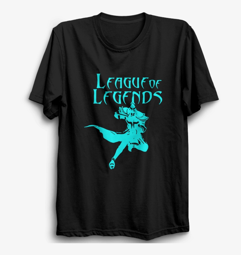 Tap To Expand - Black T Shirt League Of Legends, transparent png